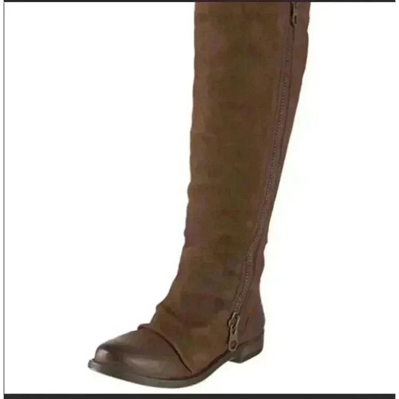 Steve madden leather boots 6.5 western feminine stable collection - Picture 1 of 5